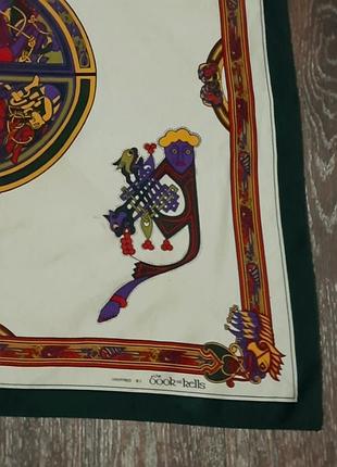 Винтажный платок ирландский book of the kells