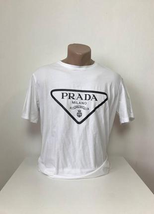 Футболка prada тешка тенниска прада свитшот лонгслив олимпийка кофта4 фото