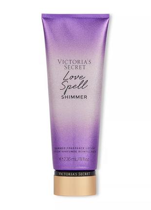 Лосьйон для тіла з шимером victoria’s secret love spell  оригінал2 фото