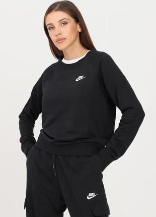 Очень крутая, оригинальная кофта sweathirt womens nike black1 фото