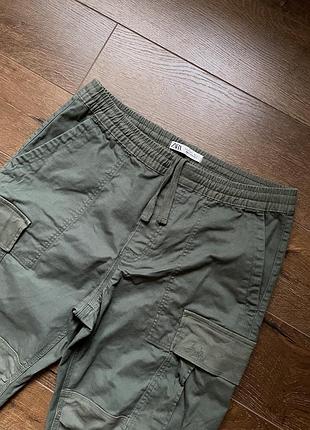 Штаны брюки zara cargo карго оригинал | мужская одежда