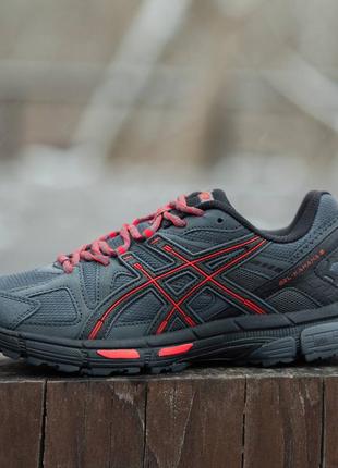 Кросівки asics gel-kahana 8 grey\red9 фото