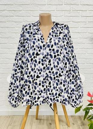 Распродажа блузка блуза женская  нарядная длинный рукав р 54(20)