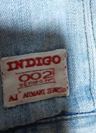 Джинсовый жакет armani jeans6 фото