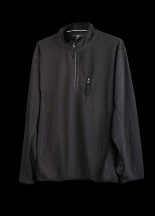 Флиска tcm  на груди молния, сбоку карман на змейке. цвет чёрный, новая. 30€ размер м