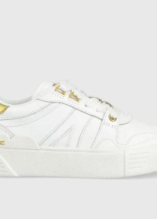 Кожаные кроссовки arancione lacoste l002