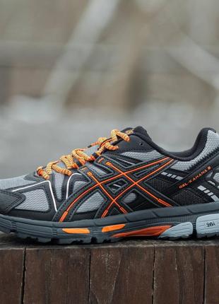 Кроссовки asics gel-kahana 8 grey\orange9 фото