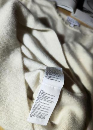 Paris atelier & other stories ❤️ пухнастий молочний светр з  рясними рукавами

38% альпака, 62% шерсть8 фото