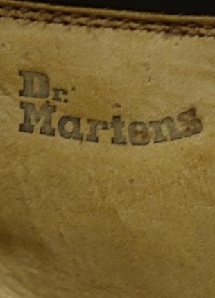 Брутальні шкіряні черевики кольору camel dr. martens. англія. 38 р2 фото