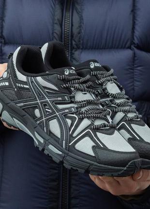 Кроссовки asics gel-kahana 8 black\grey9 фото