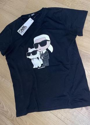 Karl lagerfeld футболка оригинал качество премиум