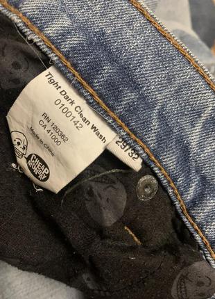 Кружевные джинсы высокая посадка cheap monday 29/325 фото
