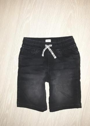 Мягкие джинсовые шорты f&amp;f на 8-9 лет
