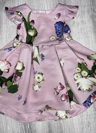 Нарядное платье ted baker, 12-18мес