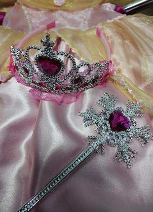 Карнавальное новогоднее платье принцессы, королевы принцессы, королева барби6 фото