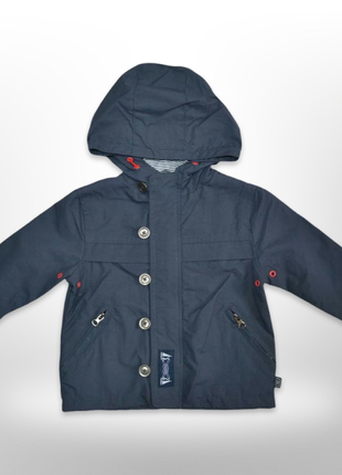 Дитяча куртка-ветровка на хлопчика quadrifoglio темно-синя