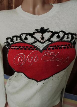 Женский свитер с люрексом2 фото