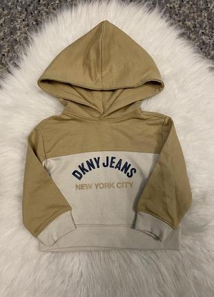 Худи кофта на малышке dkny 2
