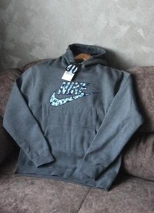 Мужской худи nike club fleece m | оригинал