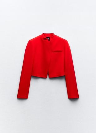 Укорочений приталений блейзер,піджак,жакет