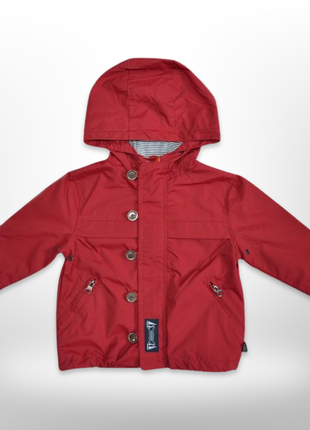 Детская куртка-ветровка для quadrifoglio красная