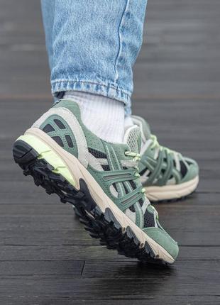 Кроссовки asics gel somona 10-50 green2 фото