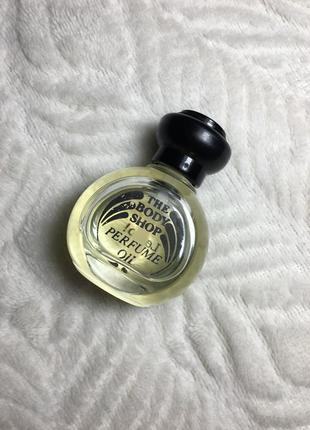 The body shop парфюмированное масло винтажная