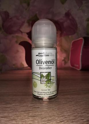 D'oliva olivenol deoroller medipharmacosmetics mediterrane frische gruner tee3 фото