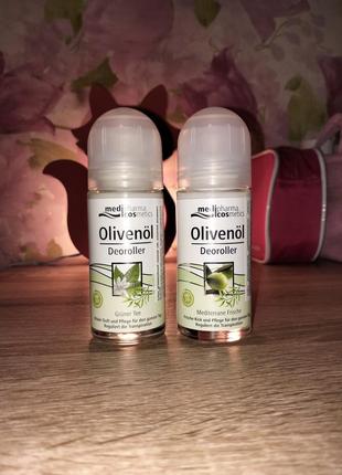 D'oliva olivenol deoroller medipharmacosmetics mediterrane frische gruner tee2 фото