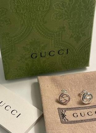 Серьги gucci2 фото