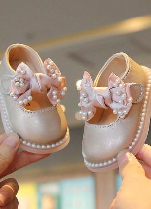 Стильные туфли для маленьких принцесс