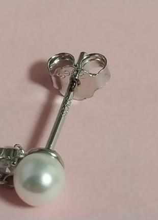 Сережки кульчики срібні срібло 925 проба модні стильні можливий обмін розгляну цвяшки цвяхи гвіздочки4 фото