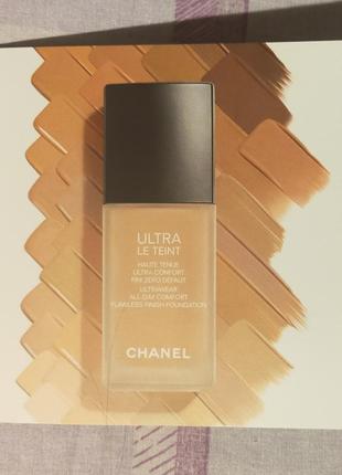 Тональный крем флюид chanel ultra le teint пробный образец