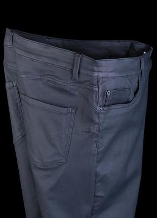 Lift & shape чёрные стрейчевые джинсы из эко кожи. skinny size 50 made in bangladesh  price 30€