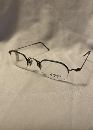 Оправа lanvin очки для зрения vintage винтаж ретро авангард rare