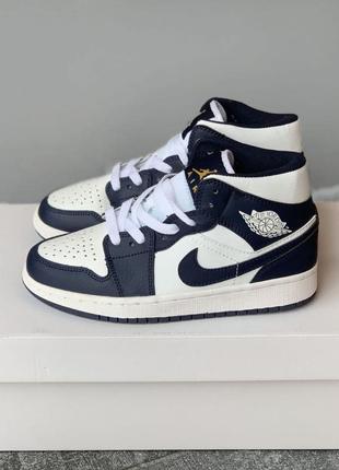 Кроссівки nike air jordan blue white