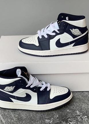 Кроссовки nike air jordan Crew white6 фото