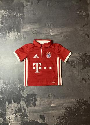 Adidas bayern munchen kids original tee футбольная футболка на малыша1 фото