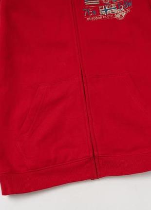 Napapijri red zip hoodie мужское худи4 фото