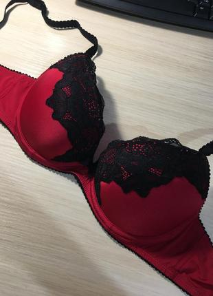 Бюстгальтер h&m microfibre push-up bra - 75b 34b4 фото