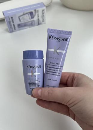 Набор миниатюр для волос kerastase blond absolu2 фото