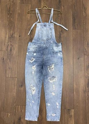 Джинсовий комбез"zara",s