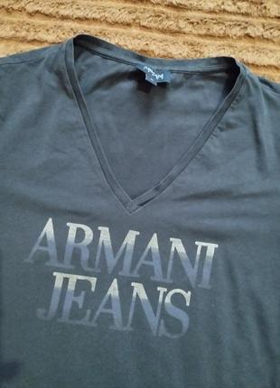 Armani jeans футболка2 фото