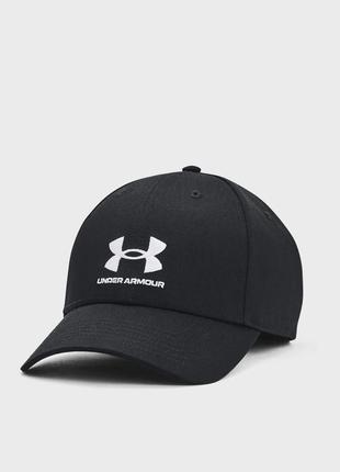 Under armour чоловіча чорна кепка mens sportstyle lockup adj