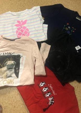 Пакет вещей на девочку 130-150 см