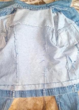 Джинсовый пиджак. джинсовка2 фото