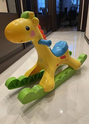 Музичний кінь-гойдалка fisher price