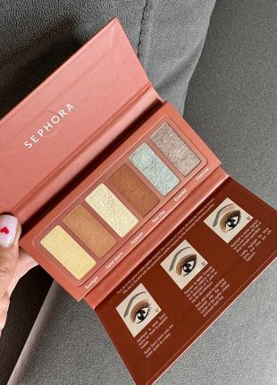 Sephora eye stories pallete  sunrise палетка тіней