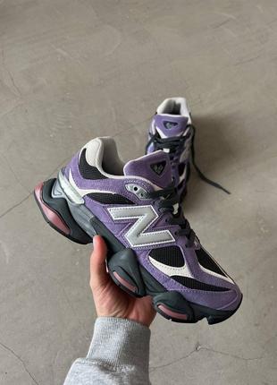 Женские кроссовки new balance 9060 purple rougeALs фиолетового цвета2 фото