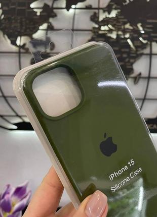 Чехол silicone case с микрофиброй для iphone 15,чехол с микрофиброй для айфон 152 фото